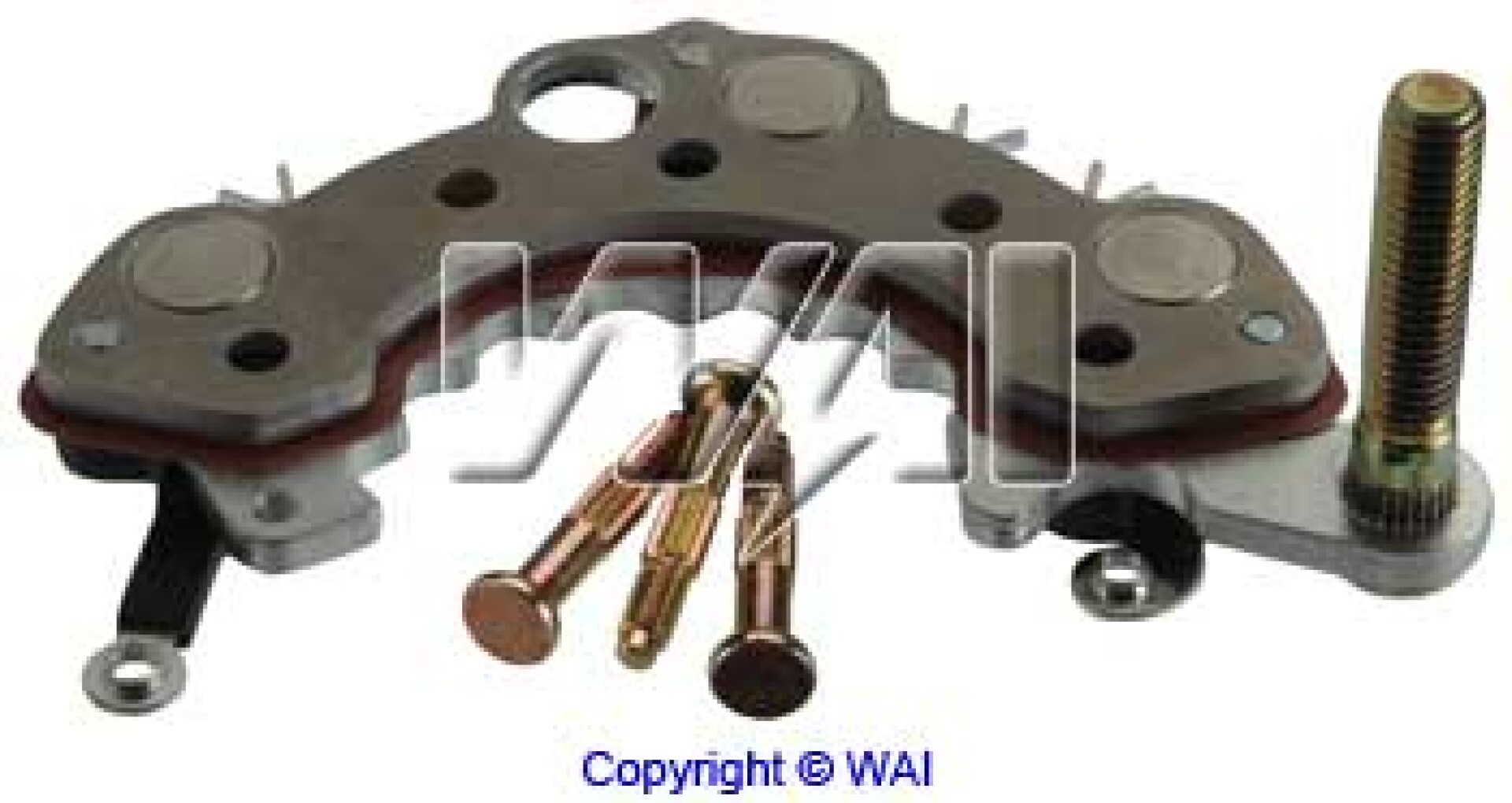 PLACA RECTIFICADORA - PLACA ALT.CORSA 1.7D HITACHI DUNCAN 