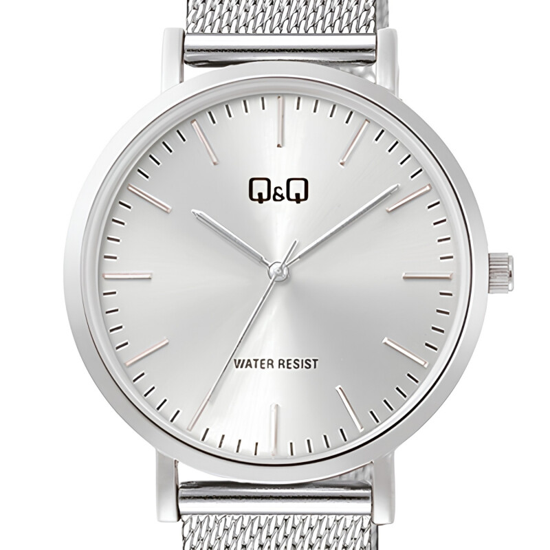 Reloj análogo Q&Q malla en acero Modelo C34A004PY Reloj análogo Q&Q malla en acero Modelo C34A004PY