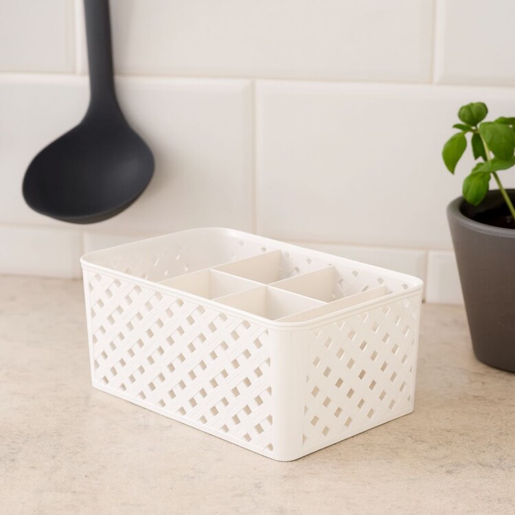 ORGANIZADOR 5 DIVISIONES RATTAN ORGANIZADOR 5 DIVISIONES RATTAN