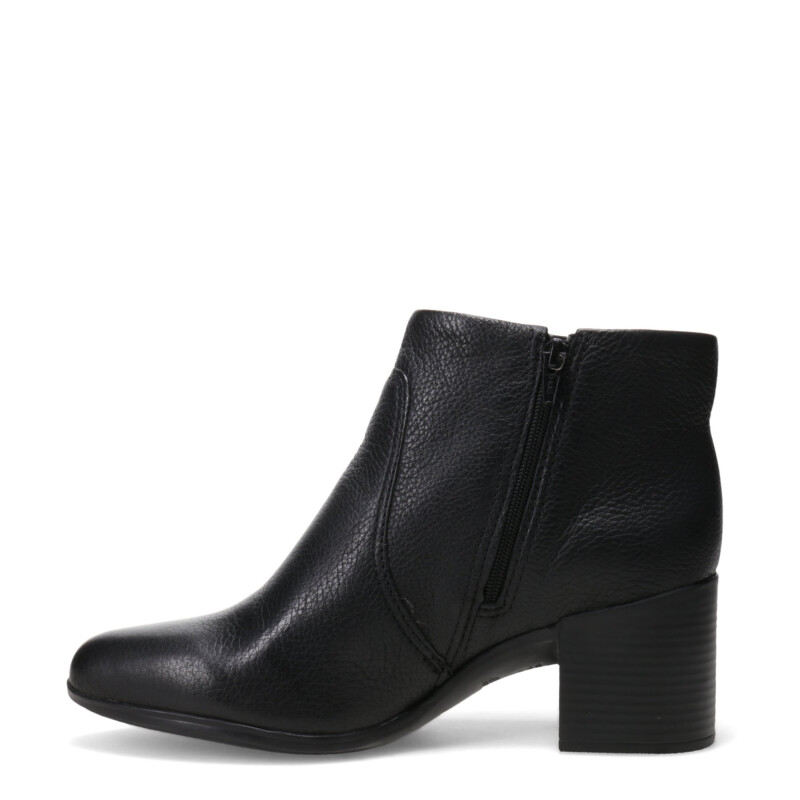 Botas de Mujer Bottero Caña Baja de Cuero Negro
