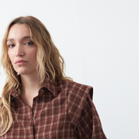 CAMISA BIKI Ladrillo