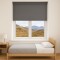 Cortina roller blackout 100x200 cm GRIS OSCURO