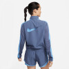 Campera Nike Running Swoosh de Mujer - DX1037-491 Azul Piedra