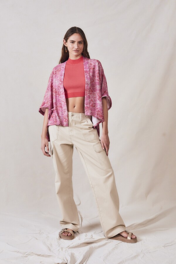 Kimono Fucsia