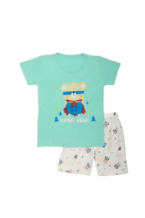 Pijama Super Bear Verde