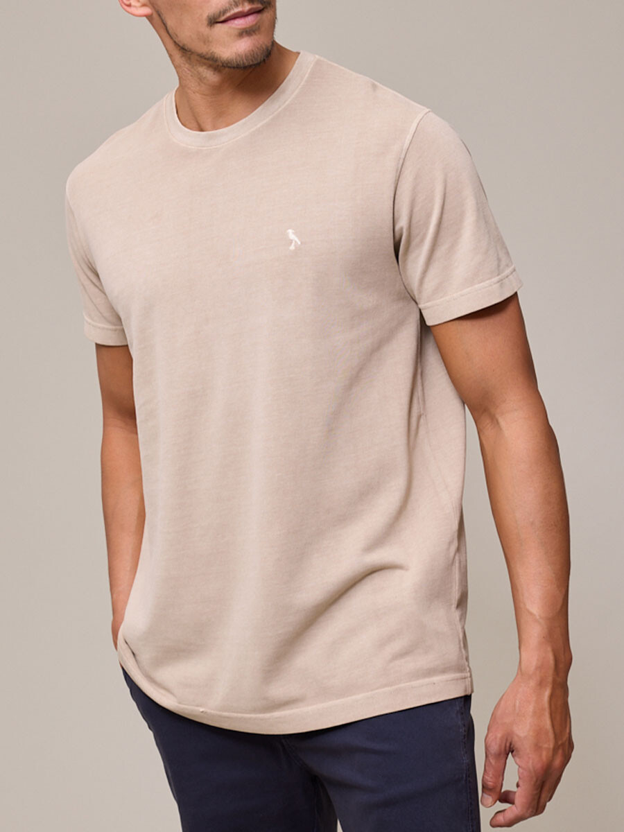 T-SHIRT CAINO POLANCO - Beige 