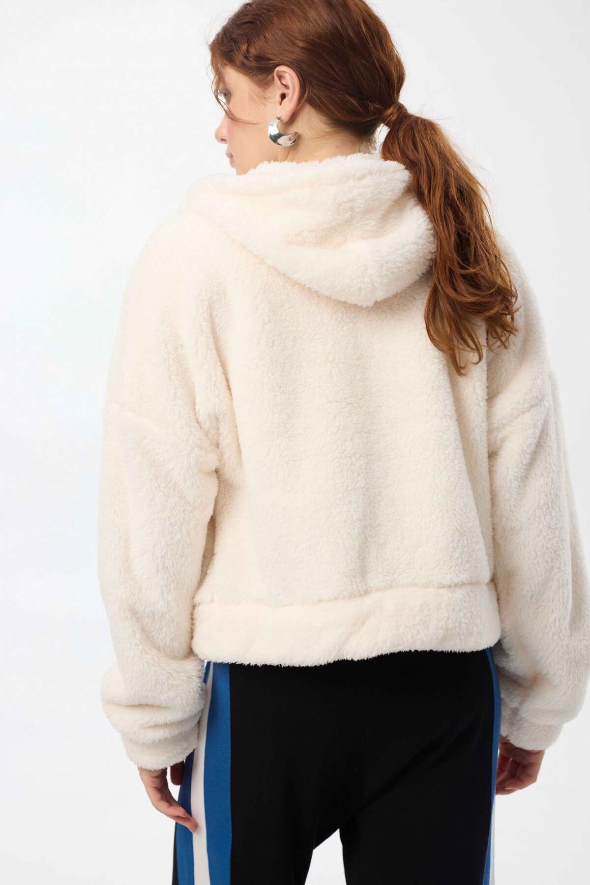 Campera Teddy Blanco