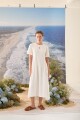 VESTIDO COTTON SIERRA Pre Venta Blanco