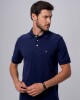 Remera polo basica Negro