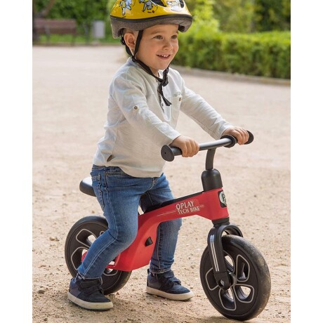 Bicicleta de equilibrio sin pedales Qplay Tech Roja