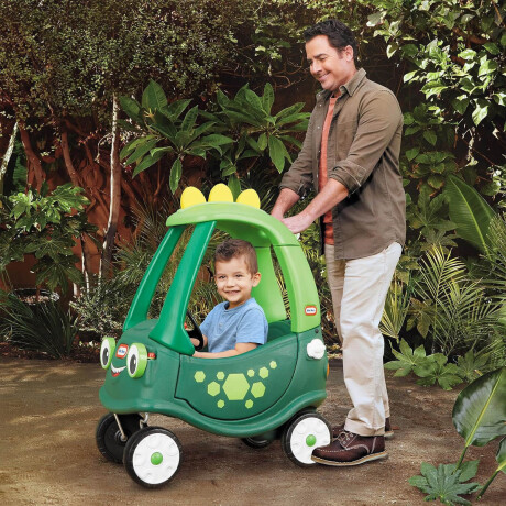 Auto Little Tikes Cozy Coupe Dinosaurio T-Rex N1 Usa Verde
