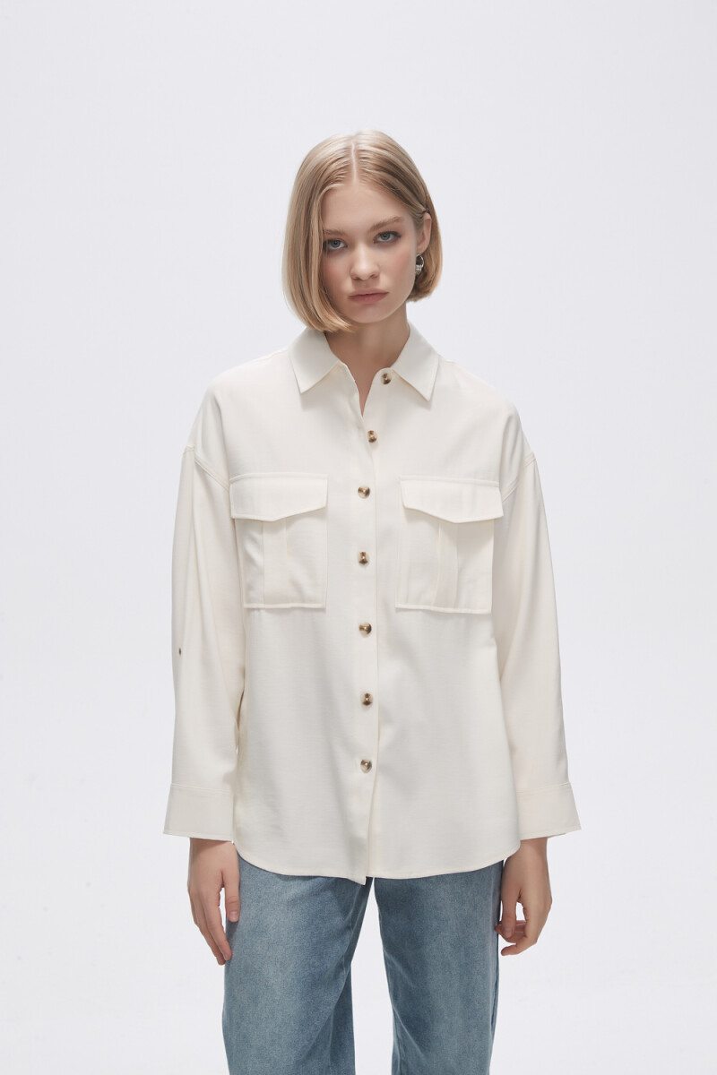 Camisa Tome - Crudo / Natural 