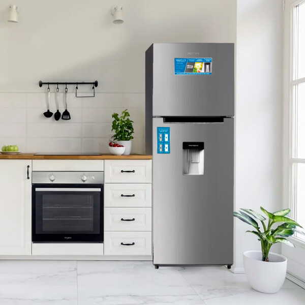 Heladera Con Freezer Smartlife Sl-rnf370sdinv HELADERA SMARTLIFE SL-RNF370SDINV INOX