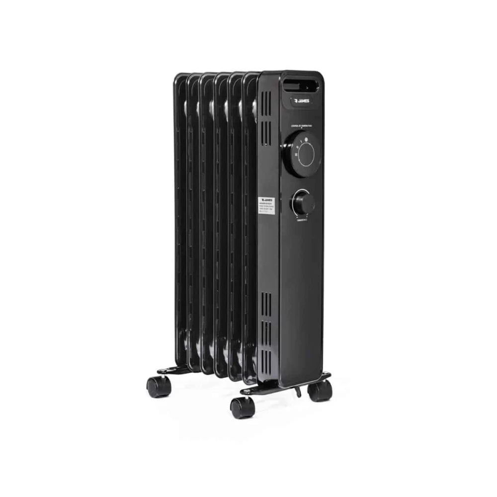 Estufa Eléctrica James – Radiador Aceite 1500w Negro