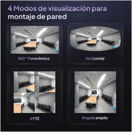 Cámara Inteligente EZVIZ E4P 3K Wi-Fi Con Lente Ojo de Pez Panorámica Cámara Inteligente EZVIZ E4P 3K Wi-Fi Con Lente Ojo de Pez Panorámica