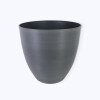 MACETERO PLAST GRIS 37X35CM Unica