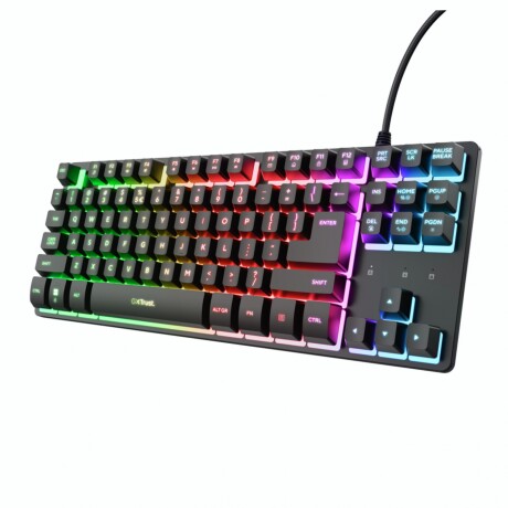 Teclado Cableado TRUST GXT833 Thado Gaming Iluminado TKL Teclado Cableado TRUST GXT833 Thado Gaming Iluminado TKL