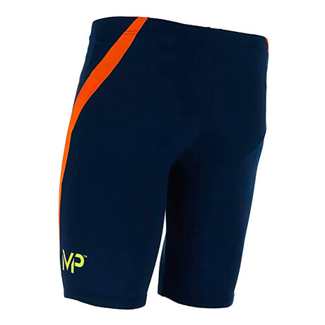 Michael phelps - Malla de Baño para Hombre Team Splice Jammer SM244040828 - Uv Upf 50+. 28. 001