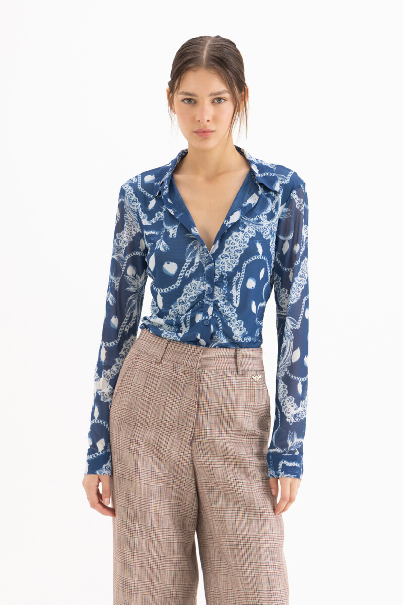 CAMISA CADIZ Azul Marino