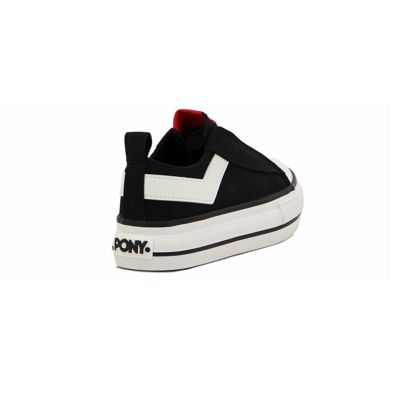 Pony Calzado High Elastico Casual Classic Kids- Negro Negro