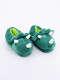 PANTUFLA MINI KIDS DINO VERDE