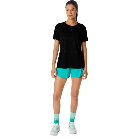 Polo Running Metarun Ss Top Mujer Performance Black