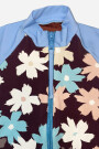 LITTLE SURFER ONE PIECE Flower Bed Merlot