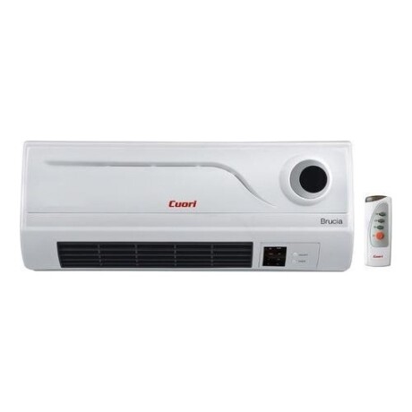 Convector de pared Cuori Brucia 2000W con control remoto Gris