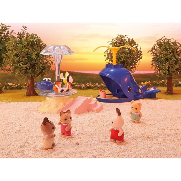 Sylvanian Families Carrusel Calesita Fuente Juguete Niños Sylvanian Families Carrusel Calesita Fuente Juguete Niños