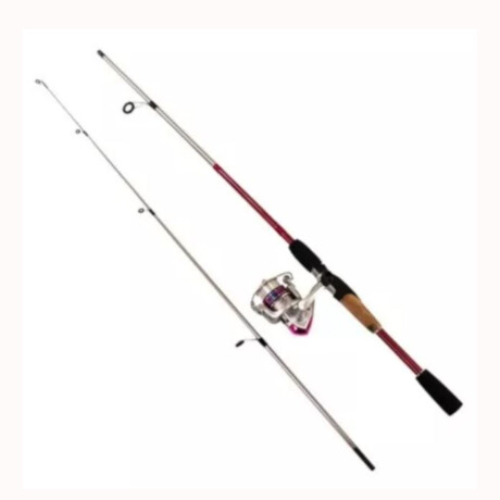 Combo Okuma Caña Steeler 1.65M 2Tr + Reel Fr 20 Rosado