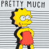 Camiseta dama Simpson BLANCO