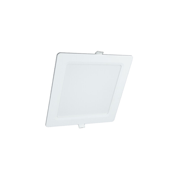 Downlight LED cuadrado IP44 10W cálido 170mm IX2203