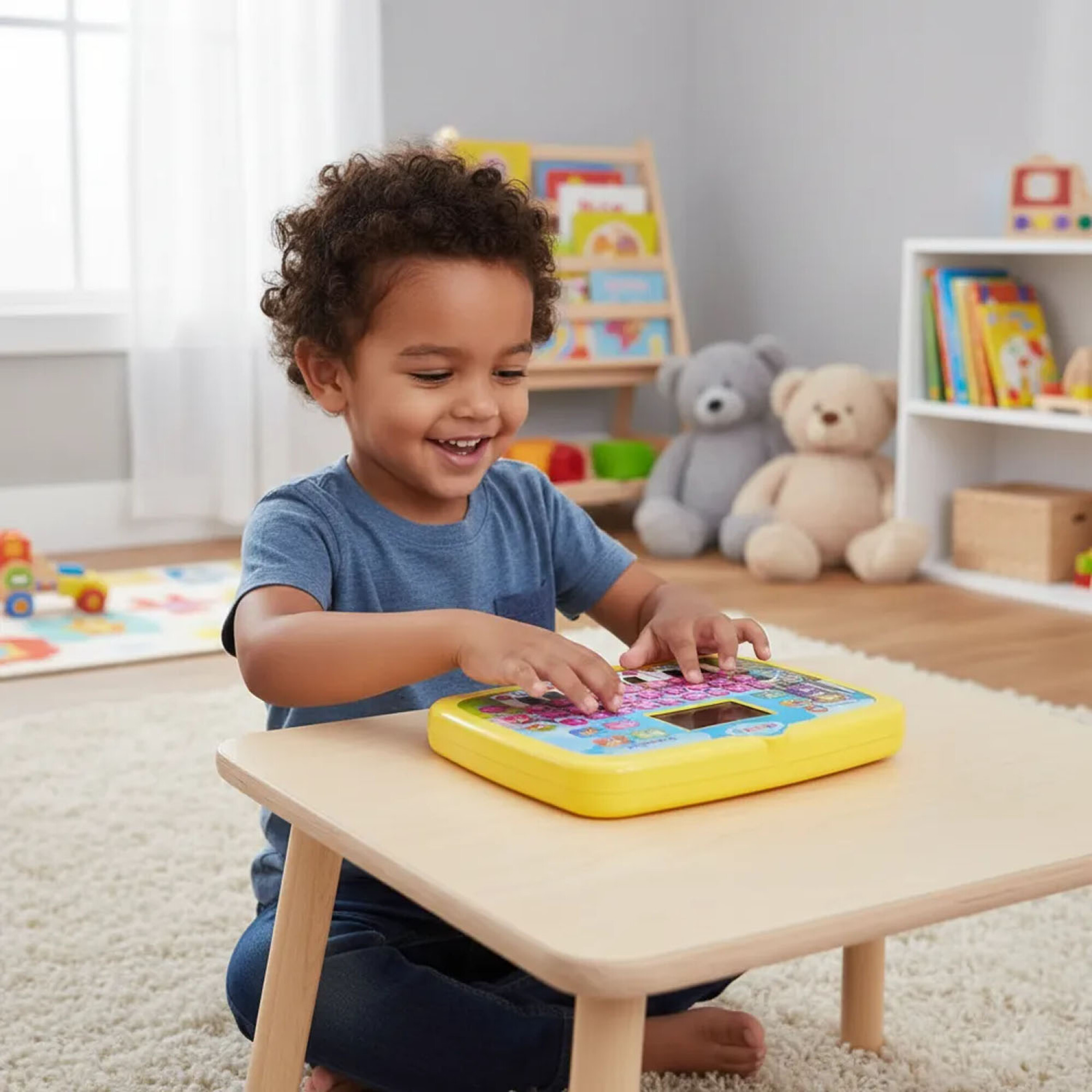 Computadora Infantil Educativa Con Música Y 65+ Actividades – Laptop Bilingüe Para Niños De 3+ Años, Ideal Para Preescolar Y Guardería
