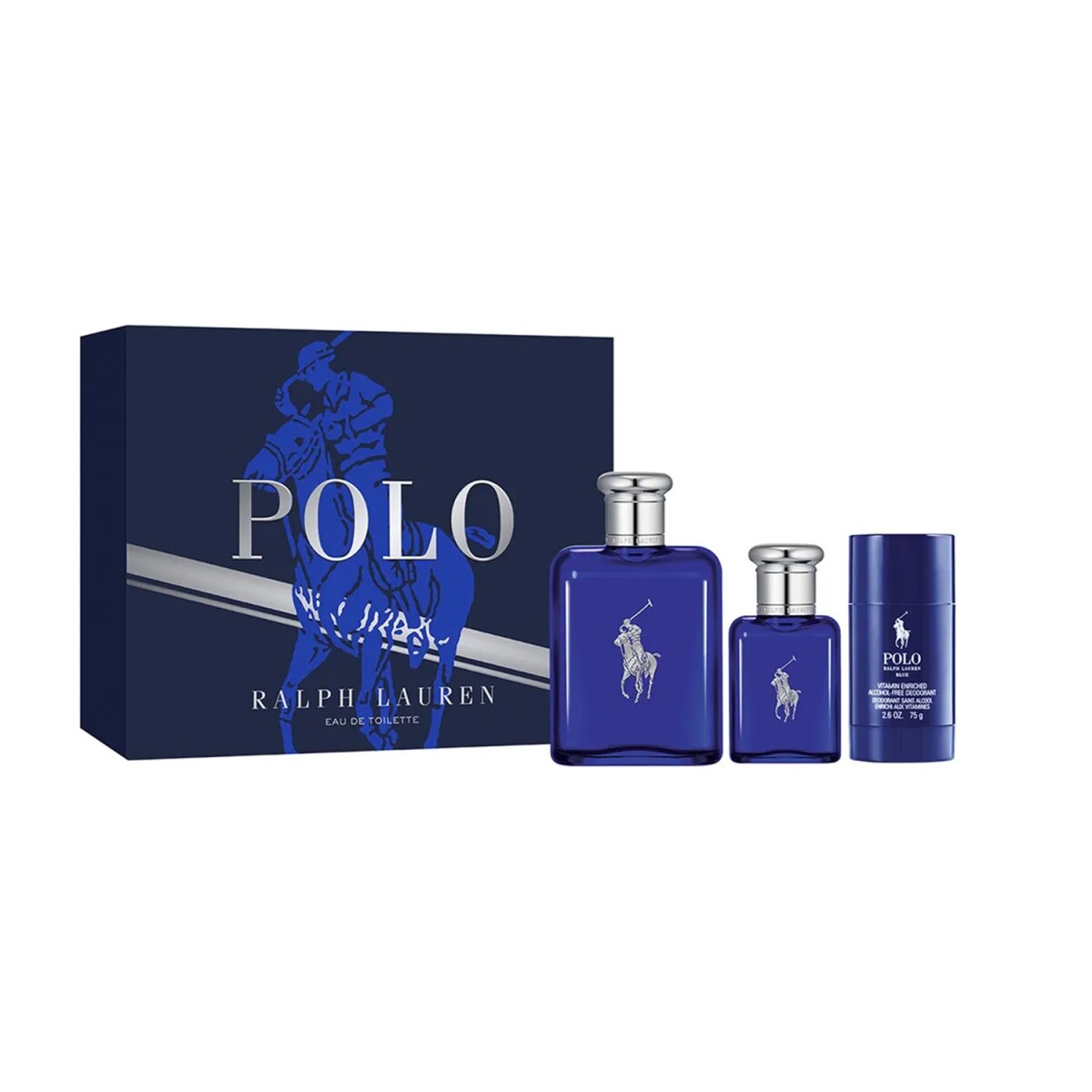 Perfume Ralph Lauren Polo Blue Edt 125 Ml. + Edt 40 Ml. 