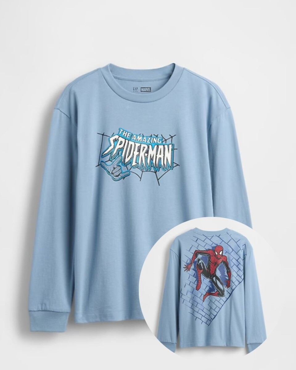 Remera Marvel Niño - Classic Jasper Blue 