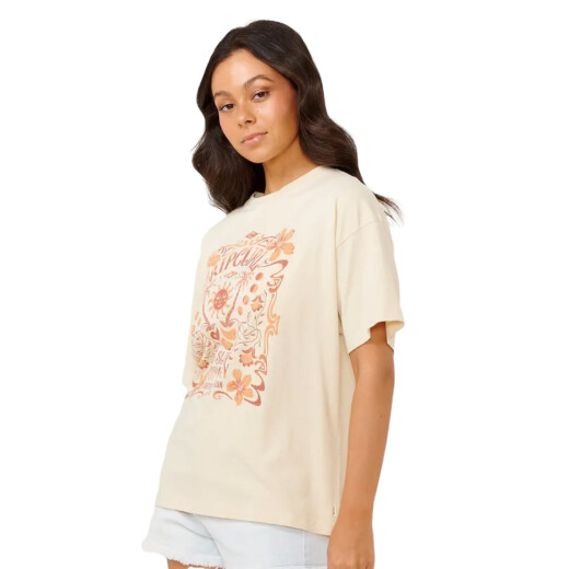 Remera Rip Curl Utopian Dreams Heritage Tee - Blanco Remera Rip Curl Utopian Dreams Heritage Tee - Blanco
