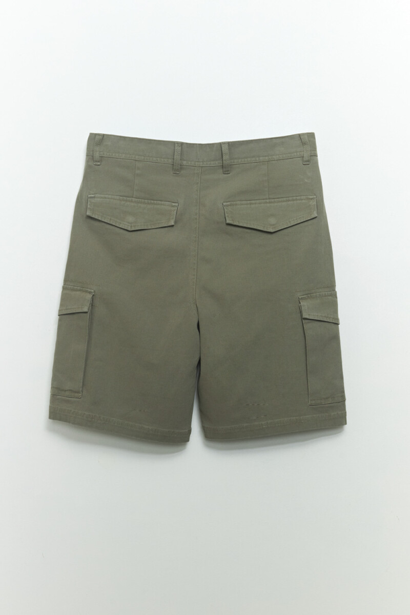 Bermuda cargo Verde Militar