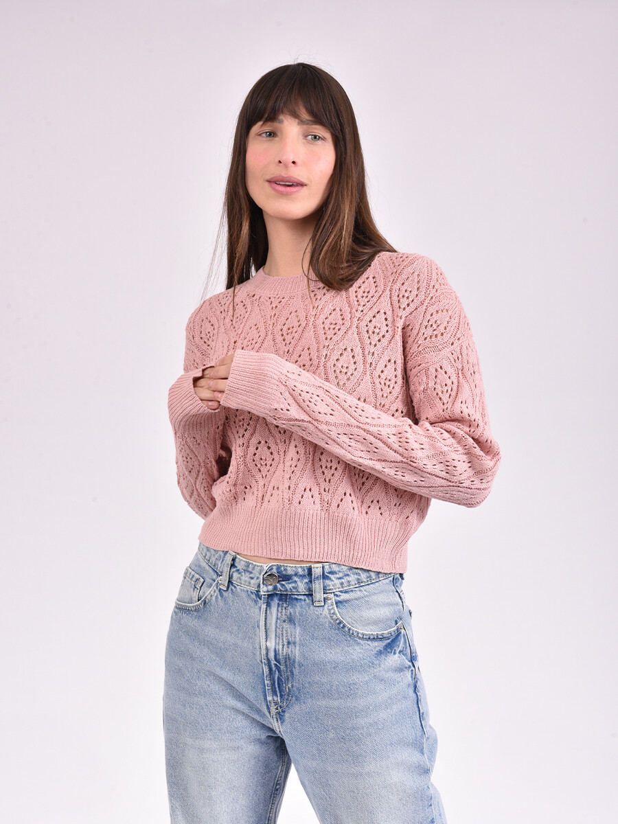 TEJIDO FAUSTA - ROSADO 