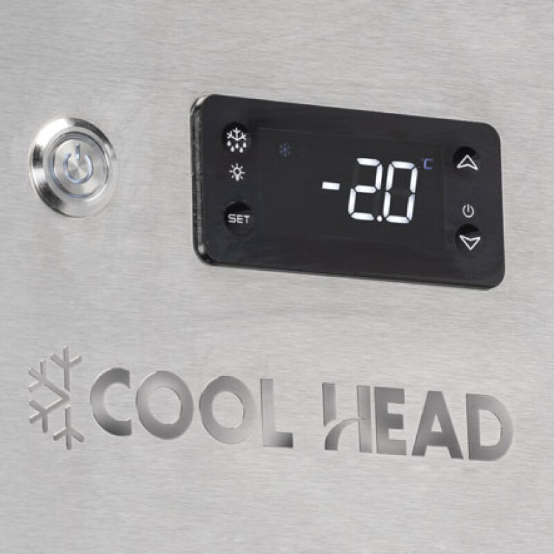 Freezer vertical 2 puertas - Cool head QN 12 Freezer vertical 2 puertas - Cool head QN 12
