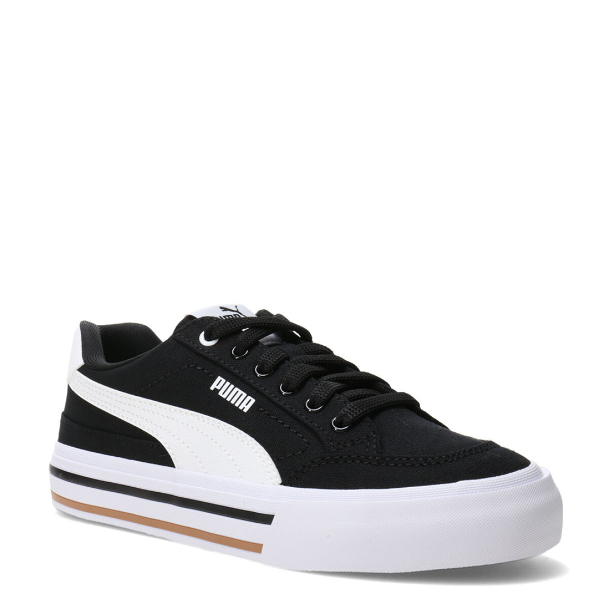 Championes de Mujer Puma Court Classic Vulc Fs Puma - Negro - Blanco 