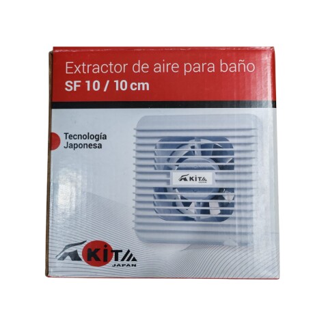 Extractor Para Baño Akita, Ducto 100mm Extractor Para Baño Akita, Ducto 100mm