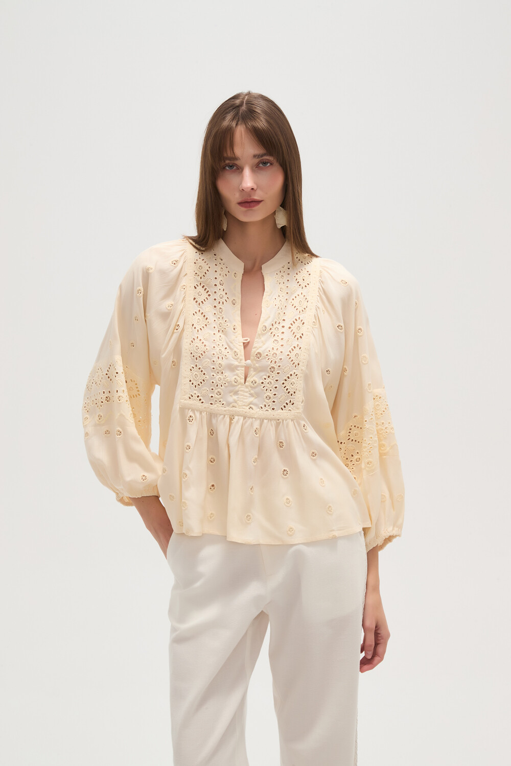 Blusa Balerene Amarillo Claro