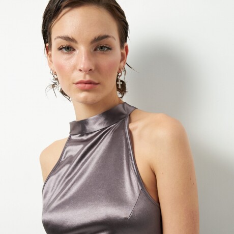 VESTIDO ETHOS Gris Oscuro