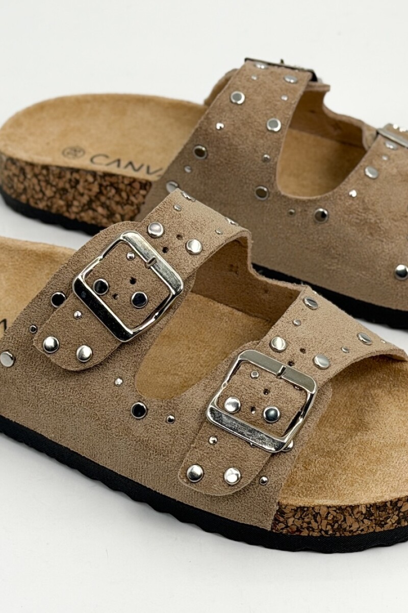 Sandalia Vika Beige