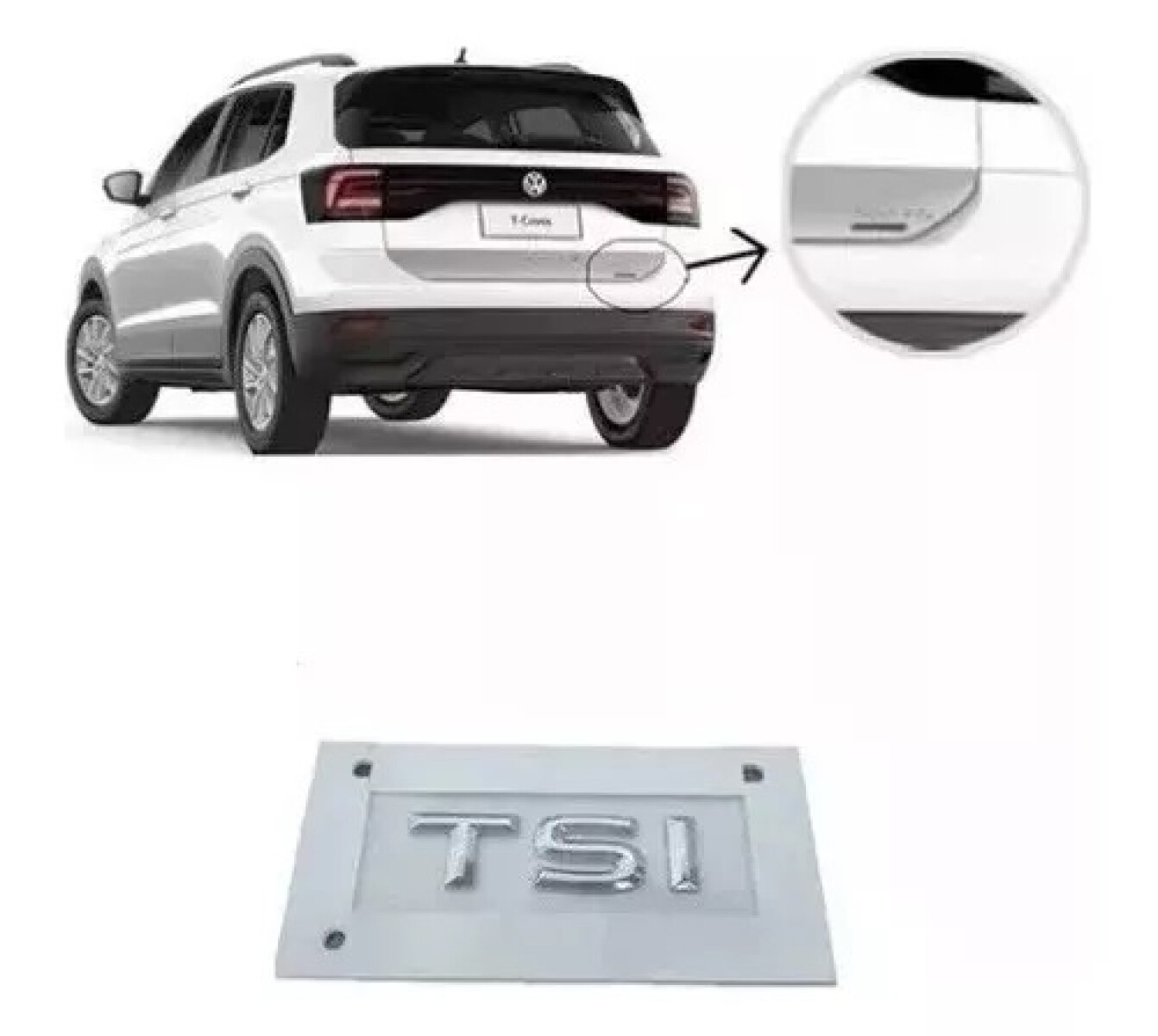 EMBLEMA "TSI" T CROSS 