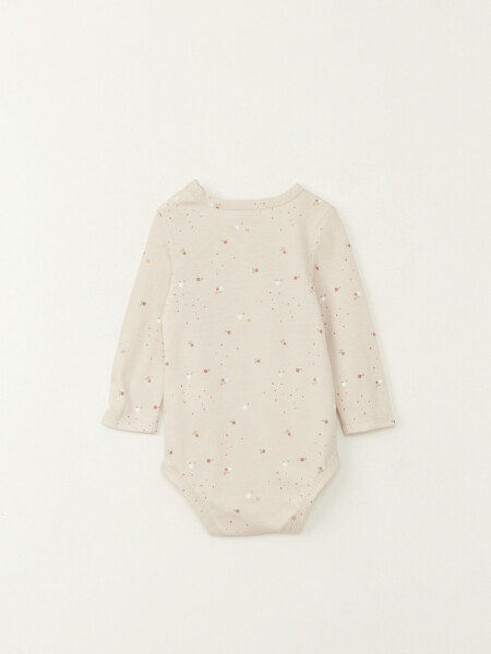 Body estampado Beige