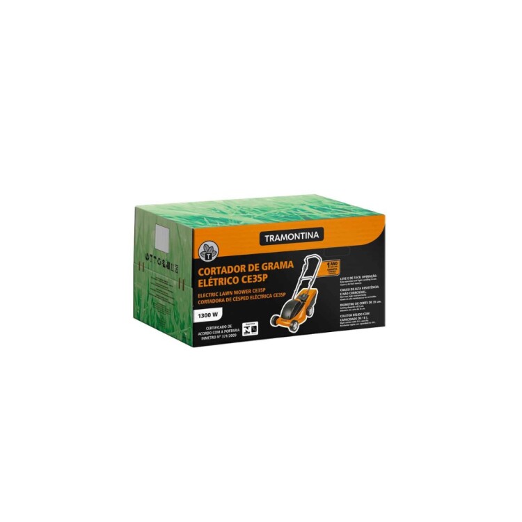 CORTADORA PARA CESPED 1300W TRAMONTINA CORTADORA PARA CESPED 1300W TRAMONTINA