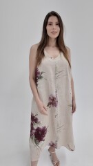 Vestido Magnolia Beige