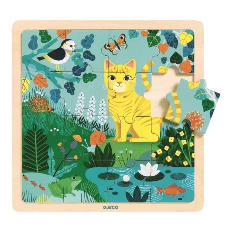 Puzzle Lily Djeco +3 Años Puzzle Lily Djeco +3 Años