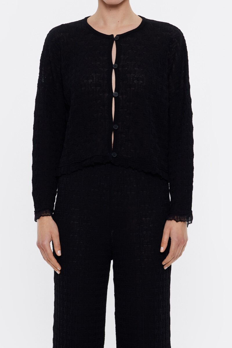 CARDIGAN MUJER Negro